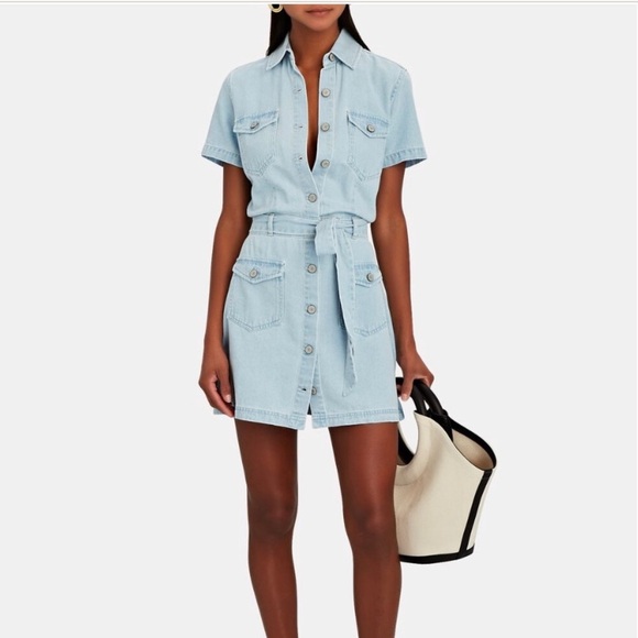 NWT RAILS Danica Denim Dress Minimalist Preppy Blue XL - Picture 1 of 13